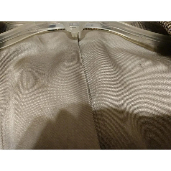 Brooks Brothers Men's Brown Worsted Wool Houndstooth Blazer Sport Coat 46 Long - Picture 9 of 11